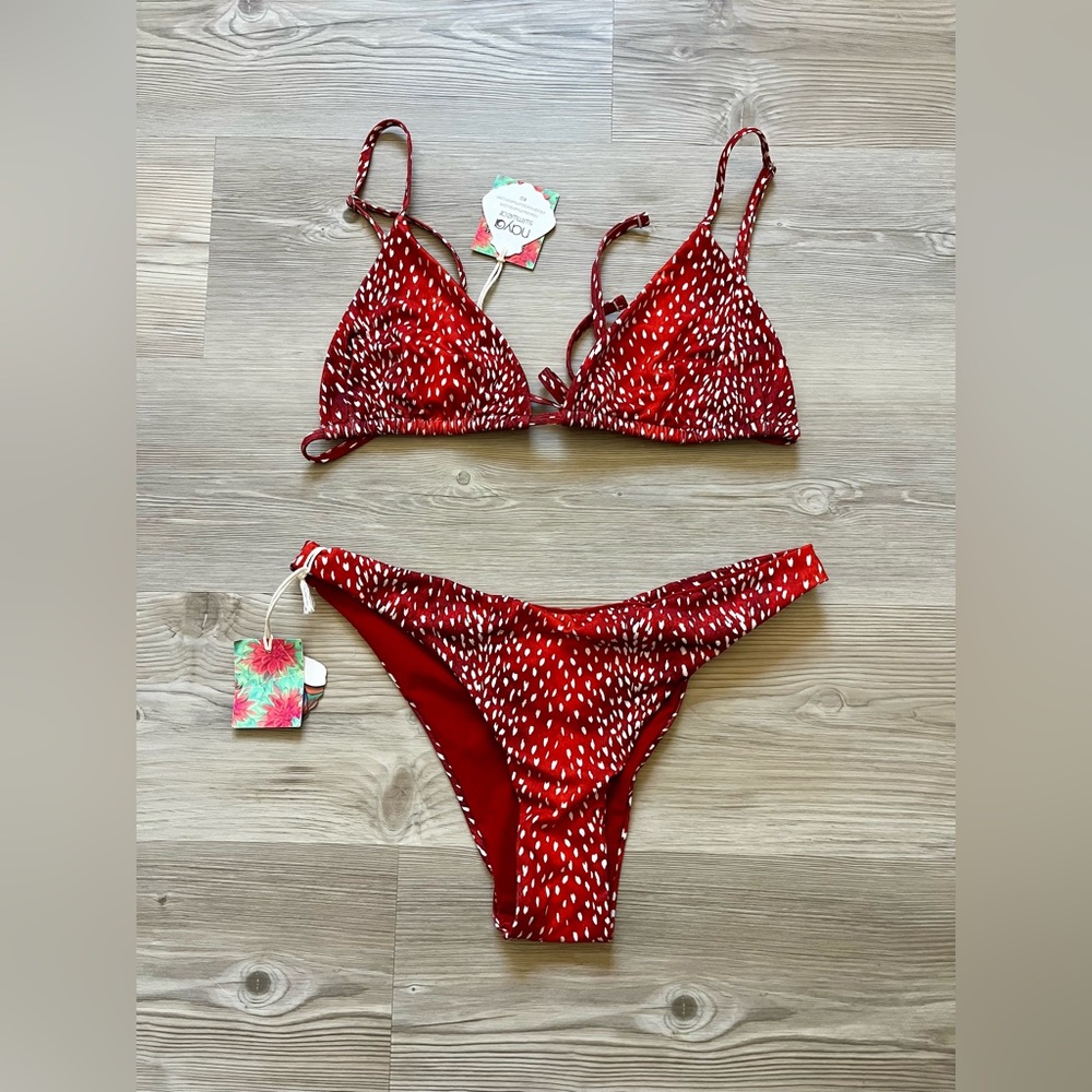Naya Red Bambi Bikini Set